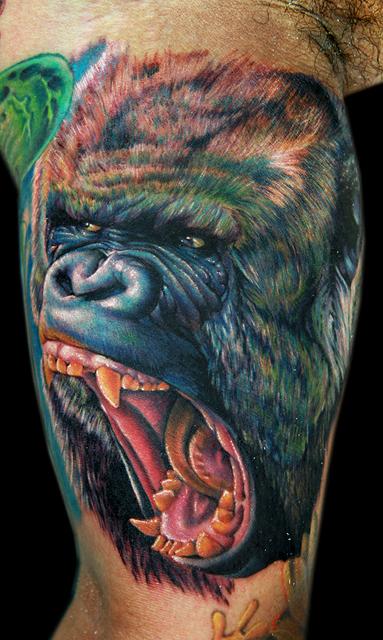 Tattoos - gorilla